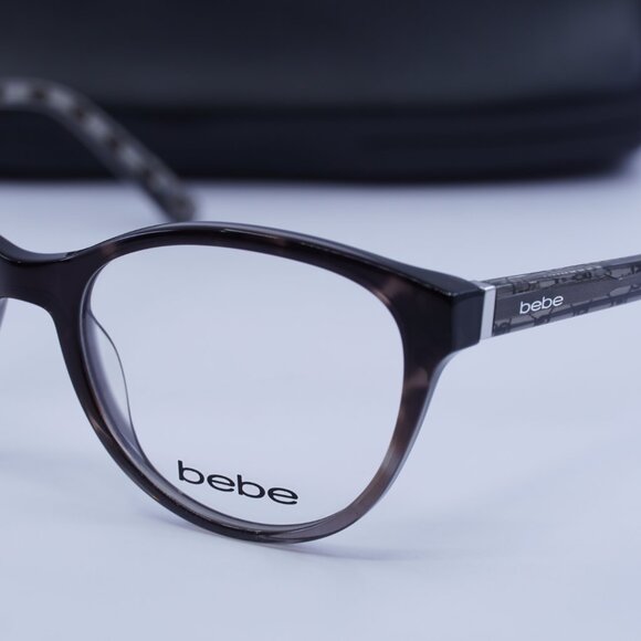 Bebe BB5195 001 Cat Eye Eyeglasses 53mm – Jet Gradient - Picture 4 of 8